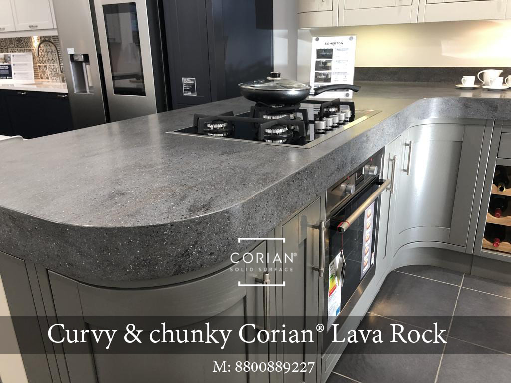 Lava Rock Dupont Corian Solid Surface 12mm Sheet